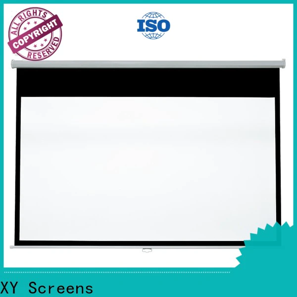 XY Screens advanced drop down projector screen design for students