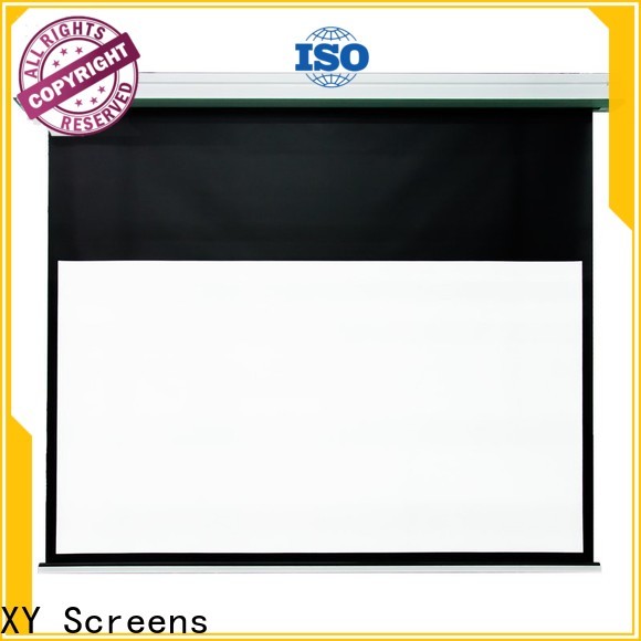 XY Screens theater projector screen design for home