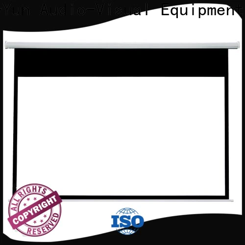 intelligent motorized projector screen supplier for rooms