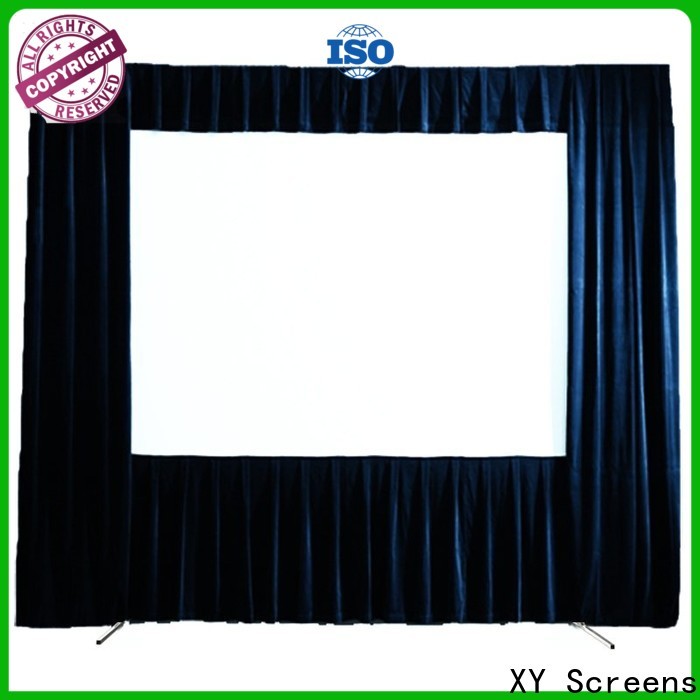 XY Screens outdoor movie projector factory price for square