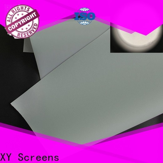 XY Screens projector screen fabric design for projector screen