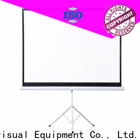 coated tripod projector screen factory price for company