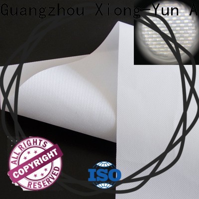 XY Screens Rear Fabrics factory for fixed frame projection screen
