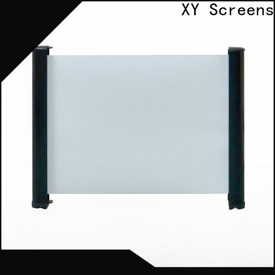 XY Screens intelligent projector screen size wholesale for living room