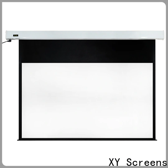 XY Screens motorized projector screen factory price for rooms