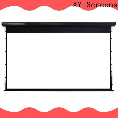 XY Screens motorized portable movie projector series for movies
