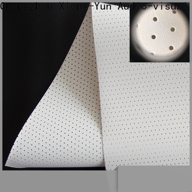 XY Screens acoustic absorbing fabric directly sale for thin frame projector screen