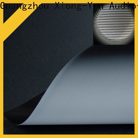 XY Screens standard projector screen fabric manufacturer for motorized projection screen