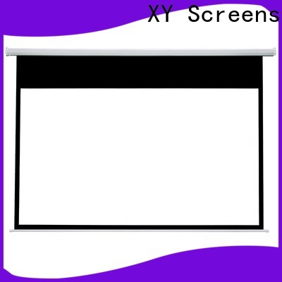 XY Screens intelligent motorized projector screen wholesale for rooms