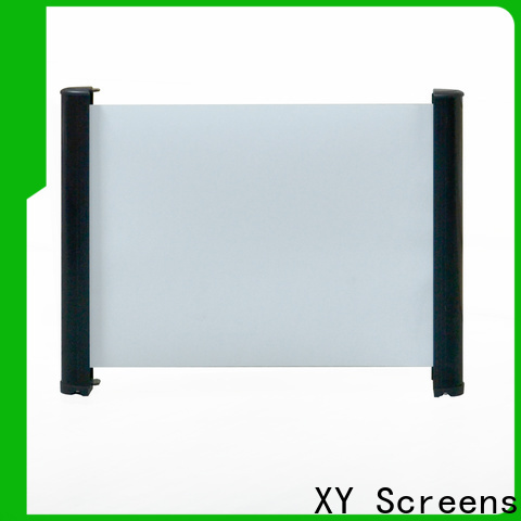 XY Screens tabletop projector screens factory price for living room