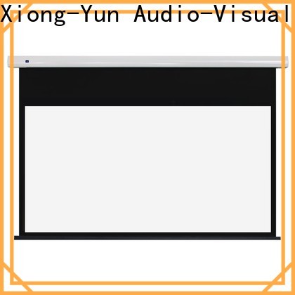 stable electric projector screen personalized for theater
