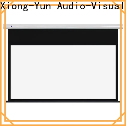 stable electric projector screen personalized for theater