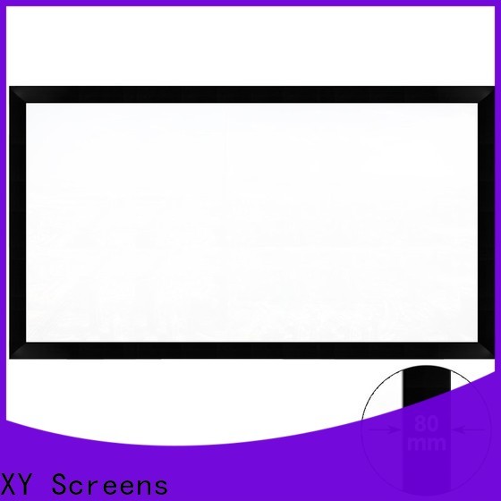 XY Screens curved home theater projector screen supplier for home