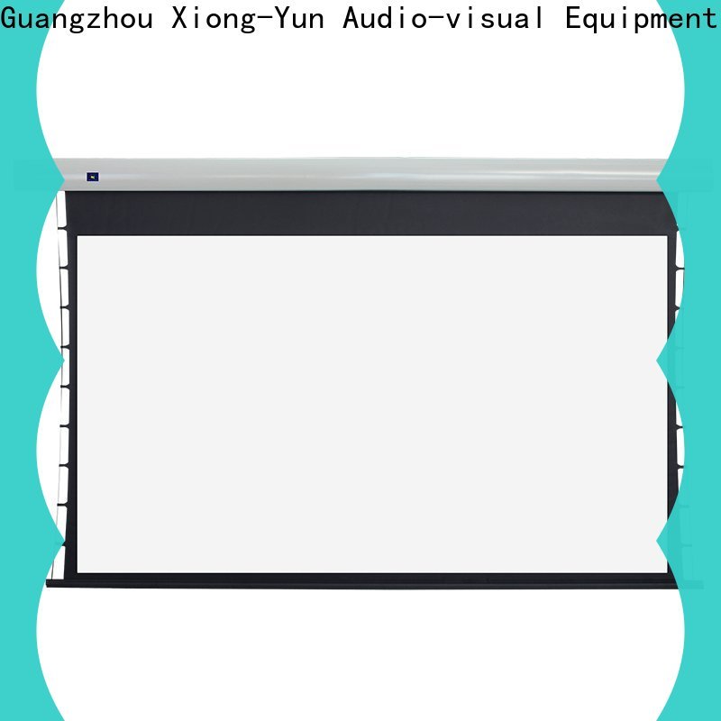XY Screens tensioned projector screen supplier for household