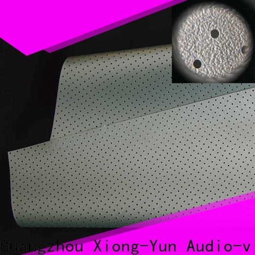 XY Screens acoustically transparent screen material customized for thin frame projector screen