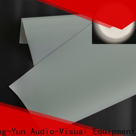 XY Screens rear projection fabric inquire now for thin frame projector screen