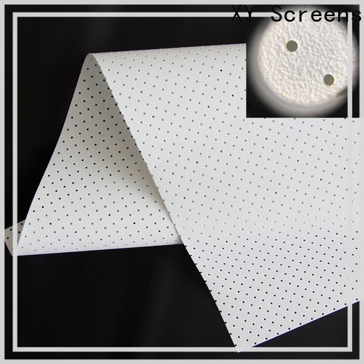 XY Screens acoustic absorbing fabric manufacturer for thin frame projector screen