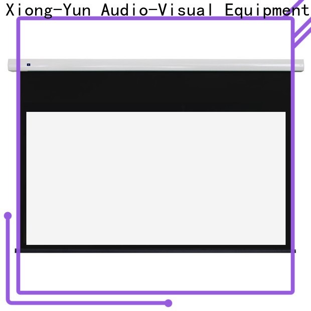 XY Screens motorized hd projector screen factory for home