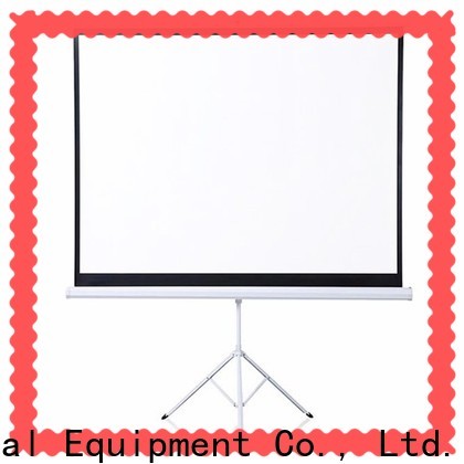 XY Screens environmentally tripod screen personalized for meeting room
