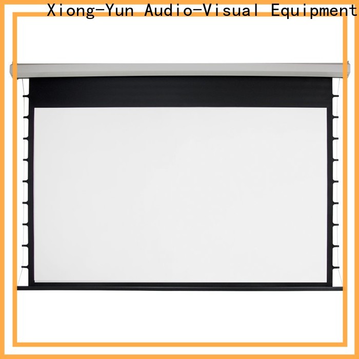 stable motorized screens personalized for theater