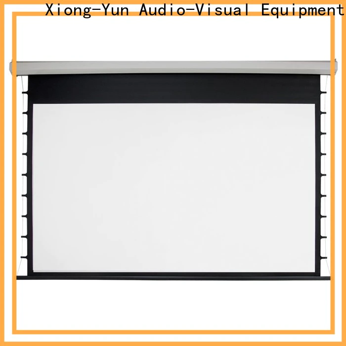 stable motorized screens personalized for theater