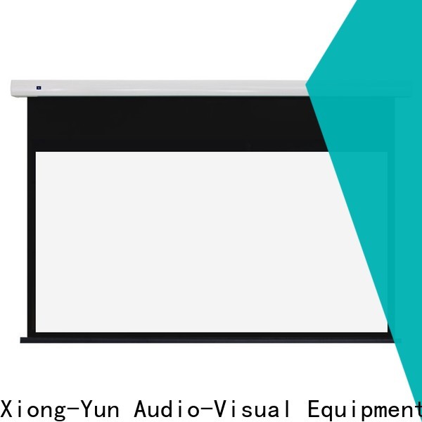 XY Screens inceiling fixed projector screen factory for living room
