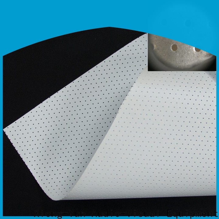 metallic acoustic absorbing fabric from China for projector screen