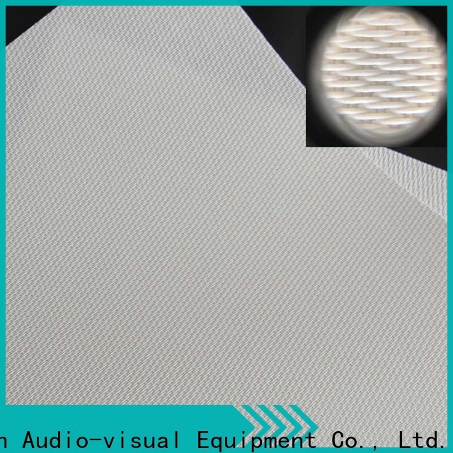 XY Screens acoustic screen material customized for projector screen