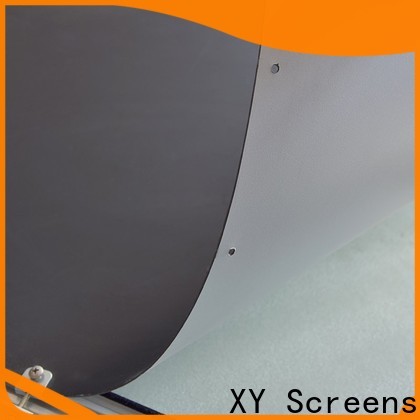 durable front and rear fabric factory for thin frame projector screen