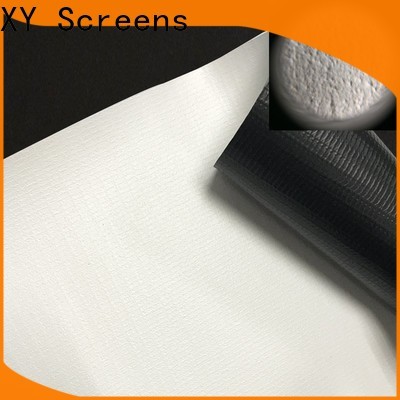 XY Screens projector fabric design for projector screen