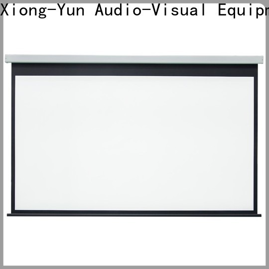 XY Screens curved motorized screens wholesale for rooms
