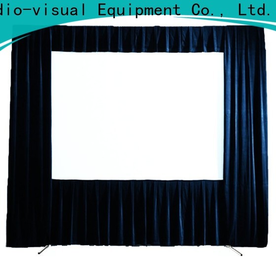 stable outdoor retractable projector screen personalized for outdoor