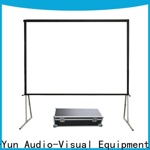 XY Screens outdoor retractable projector screen wholesale for square