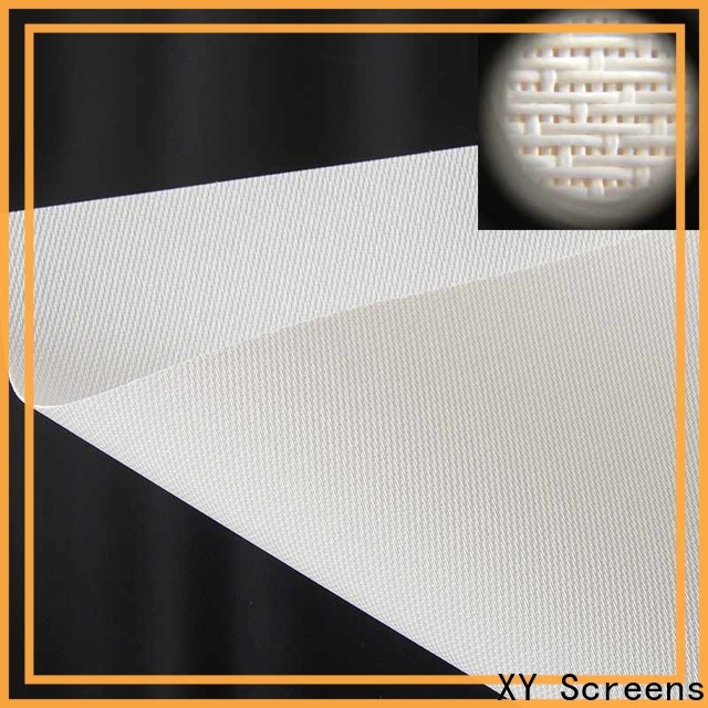 perforating 120 acoustically transparent screen customized for motorized projection screen