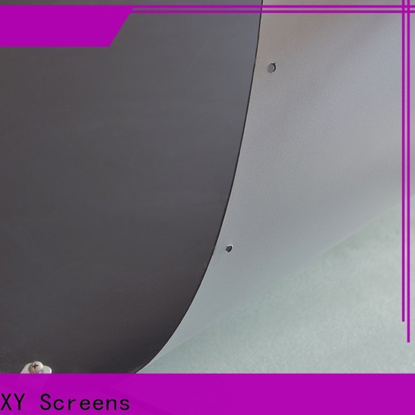 XY Screens projector fabric design for motorized projection screen