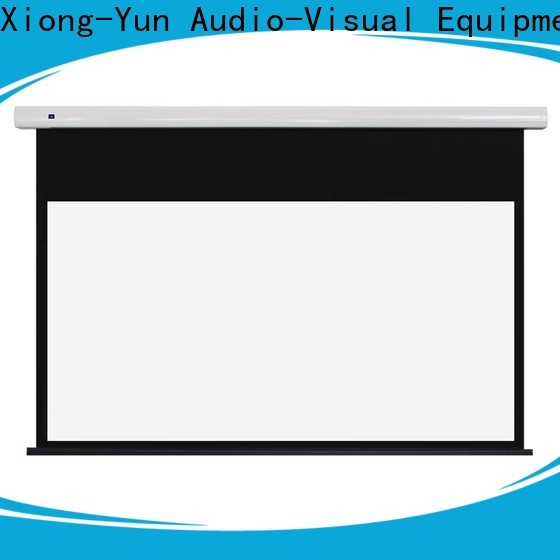 white Portable Projection Screen company with good price for indoors