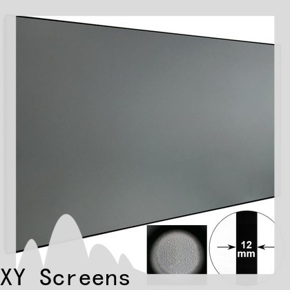 XY Screens black Ambient Light Rejecting Projector Screen factory price for living room