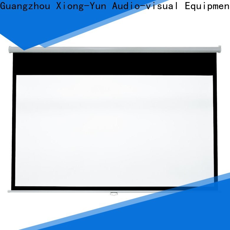 XY Screens drop down projector screen factory for school