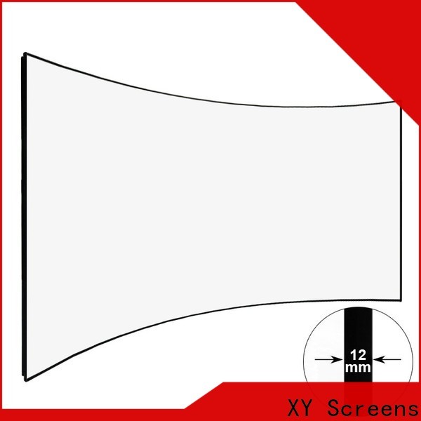 thin curved projector screen personalized for ktv