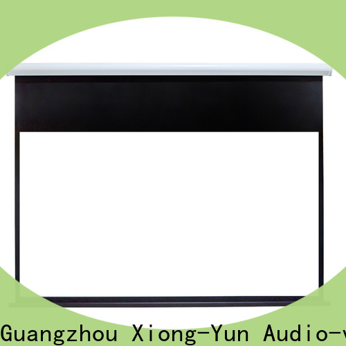 retractable motorized screens factory price for home