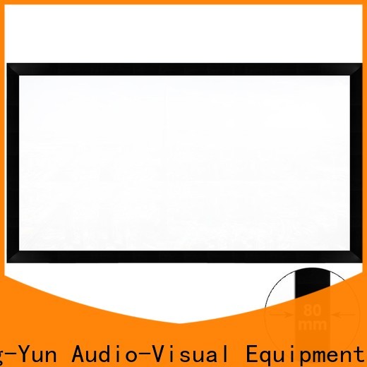 XY Screens thin movie projector screen factory price for office