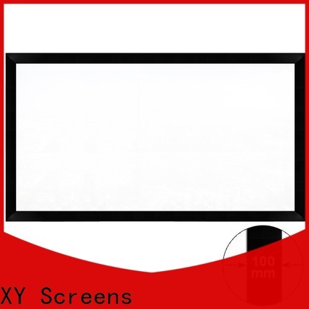 XY Screens retractable projector screen price manufacturer for home