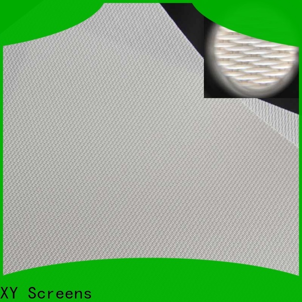 transparent acoustic absorbing fabric manufacturer for motorized projection screen