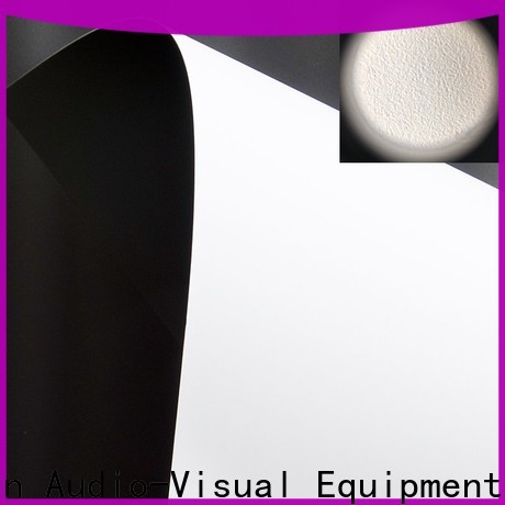XY Screens quality front fabrics inquire now for thin frame projector screen
