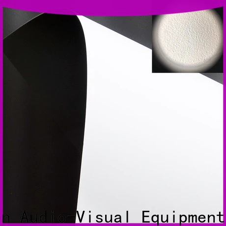 XY Screens quality front fabrics inquire now for thin frame projector screen
