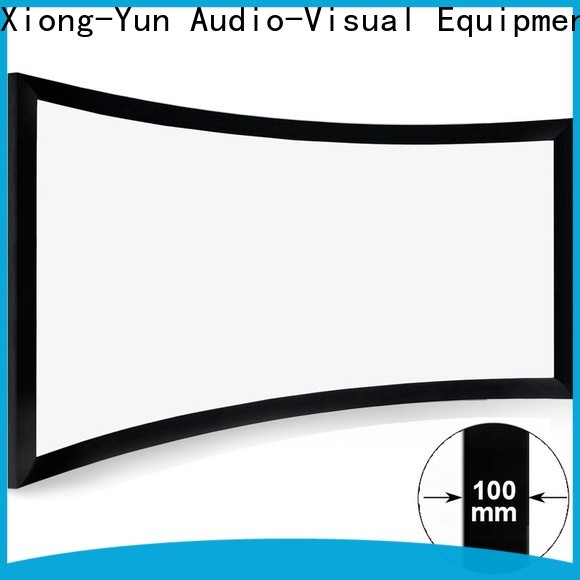 curved curved projector screen diy from China for theater