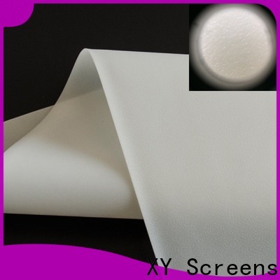 XY Screens flexible Rear Fabrics inquire now for fixed frame projection screen