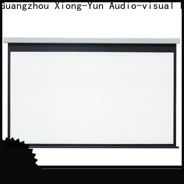 XY Screens Motorized Projection Screen personalized for indoors