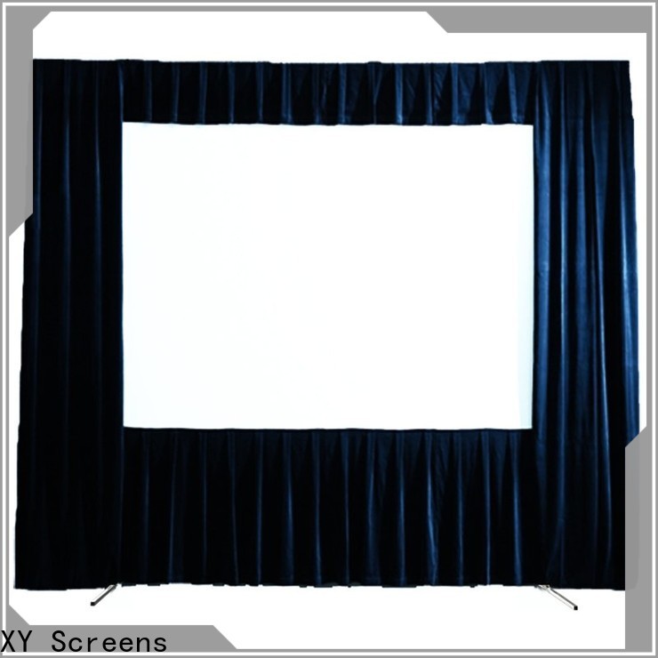 XY Screens outdoor retractable projector screen wholesale for public