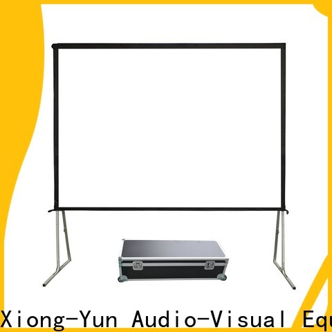 XY Screens portable outdoor video projector supplier for square